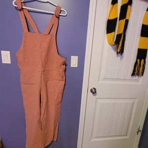 Dusty Orange Overalls